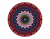 Dibujo Mandala creciente pintado por LauraPadi