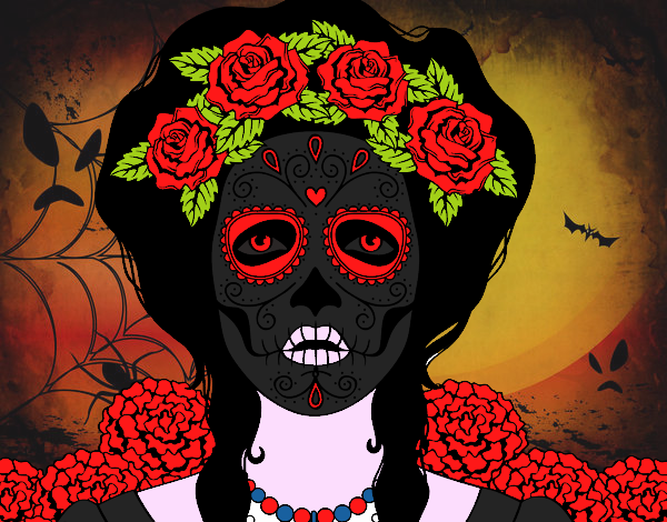 Mujer calavera mejicana