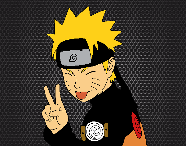 Naruto sacando lengua