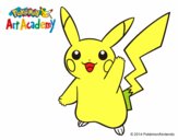 Pikachu saludando