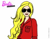 Barbie con gafas de sol