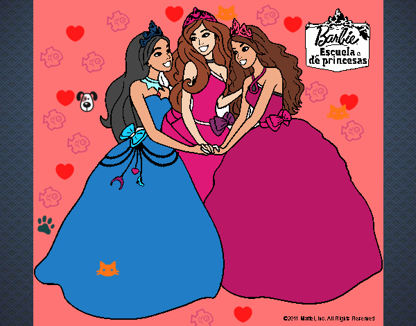 Barbie y sus amigas princesas