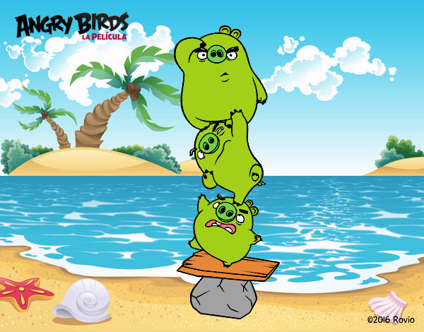 los chanchos de angry birds la pelicula