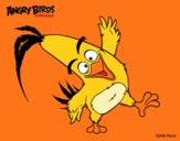 Dibujo Chuck de Angry Birds pintado por nataly11
