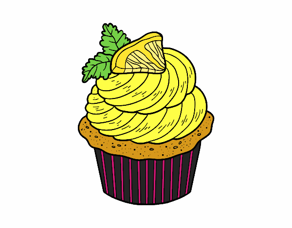 Cupcake de limón