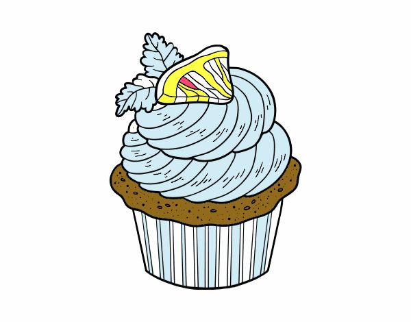 Cupcake de limón