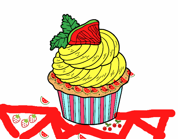 Cupcake de limón