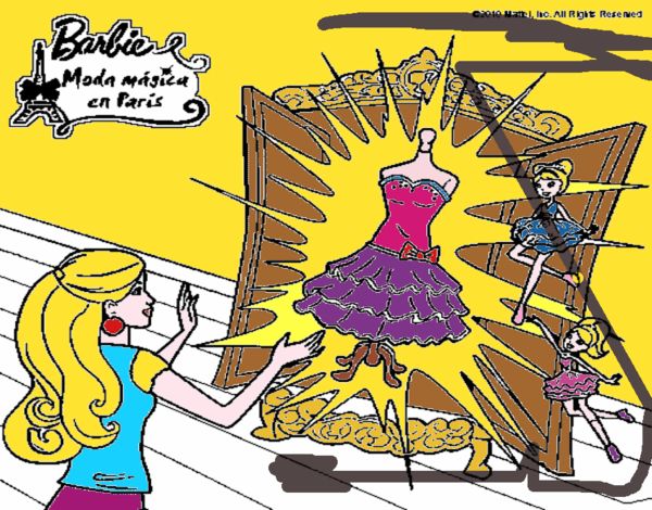 El vestido mágico de Barbie