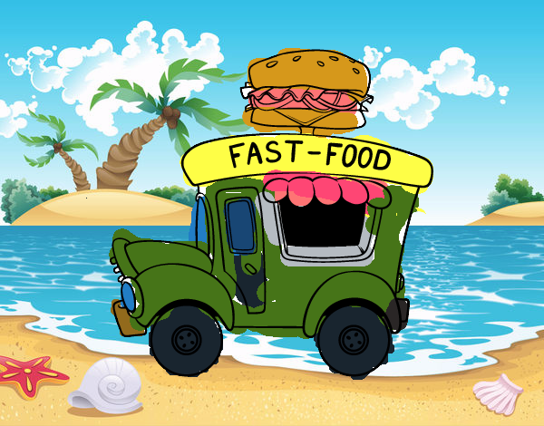 Food truck de hamburguesas