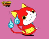 Dibujo Jibanyan sentado pintado por MrBanana