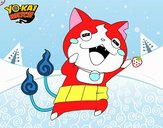 Jibanyan super feliz