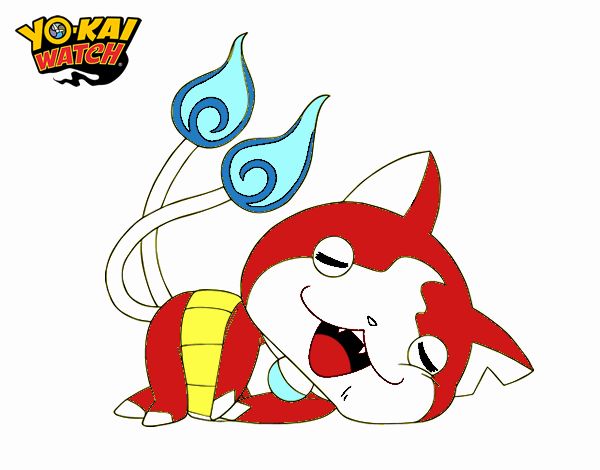 Jibanyan tumbado