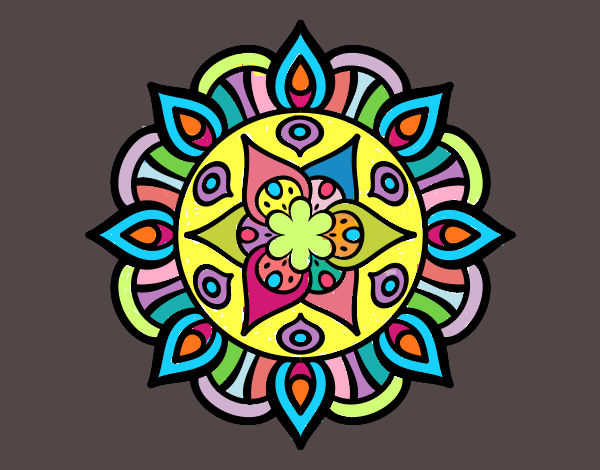 Mandala vida vegetal