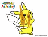 Pikachu de espaldas