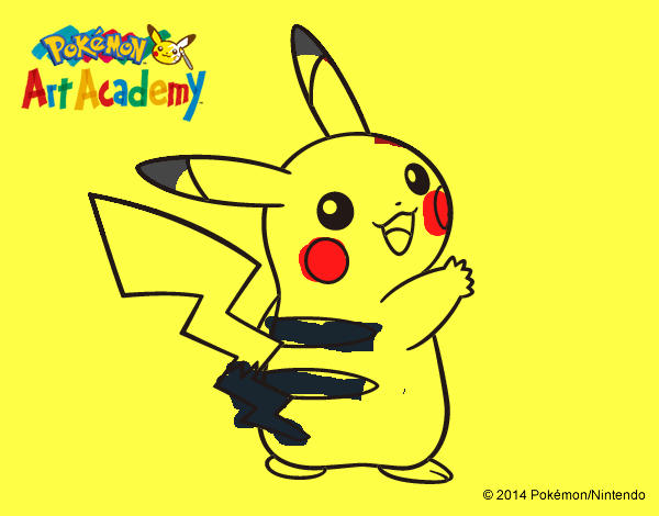 Pikachu de espaldas