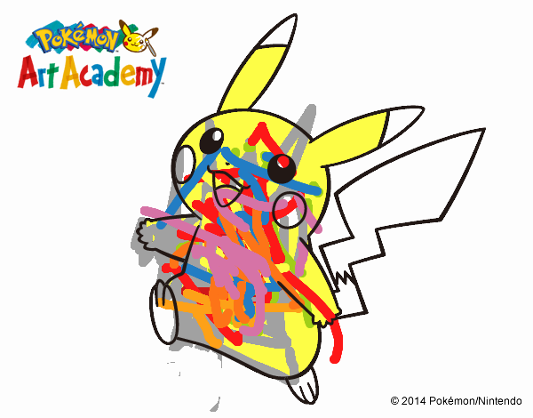 Pikachu en Pokémon Art Academy