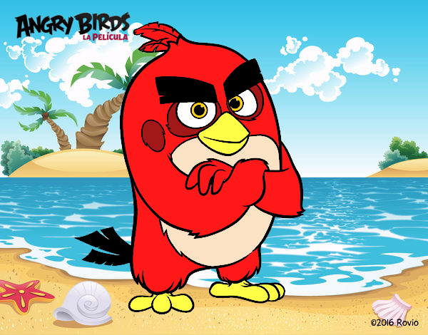 red bird de angry birds la pelicula