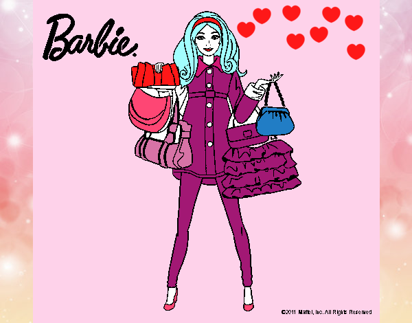 Barbie de compras