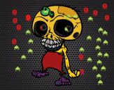 Calavera zombie