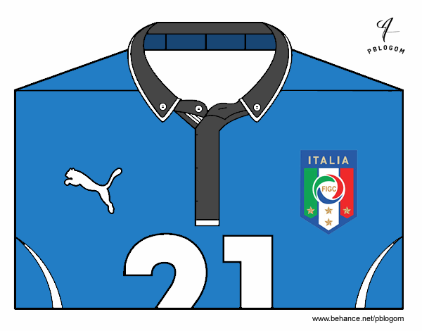 Camiseta.Viva Italia.