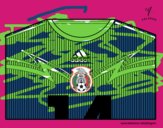 Camiseta del mundial de fútbol 2014 de México