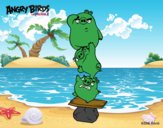 Cerdos verdes de Angry Birds