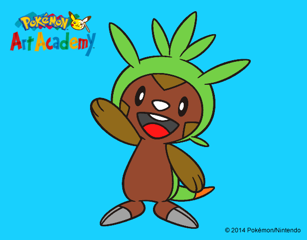 Chespin saludando