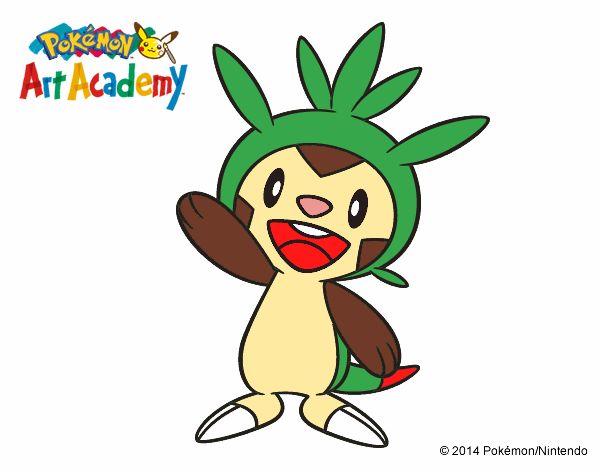 Chespin saludando