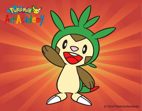 Chespin saludando