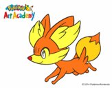 Fennekin corriendo