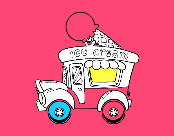 Food truck de helados