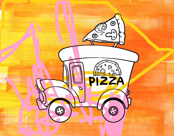 Food truck de pizza