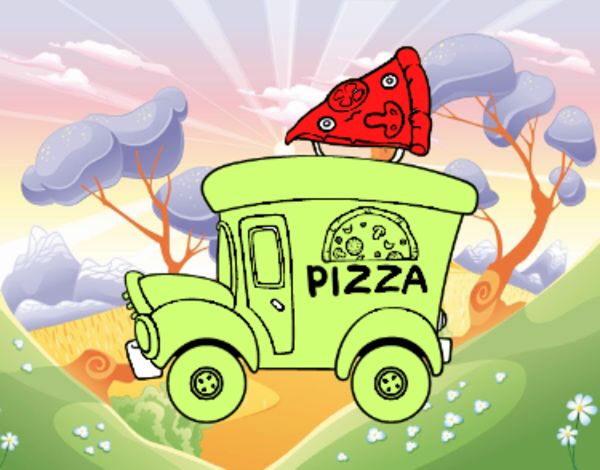 Food truck de pizza