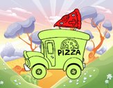 Food truck de pizza