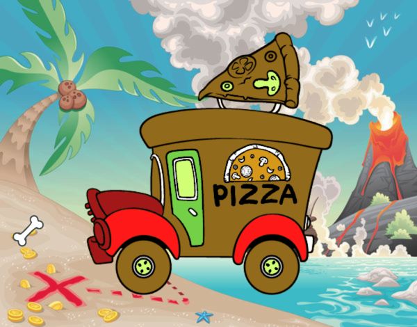 Food truck de pizza