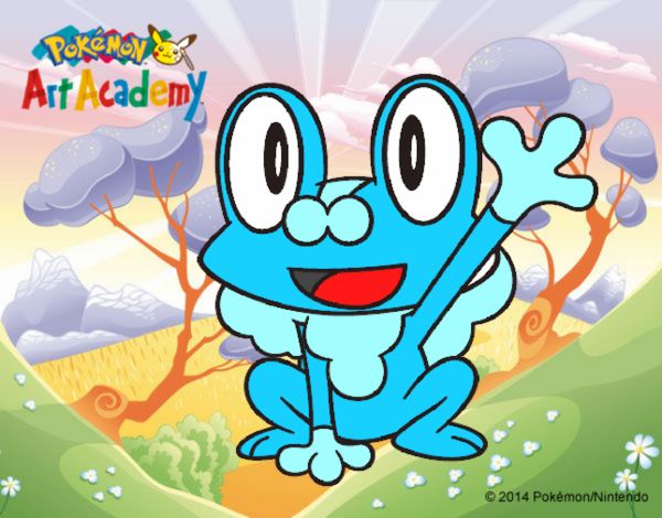 FROAKIE SALTANDO