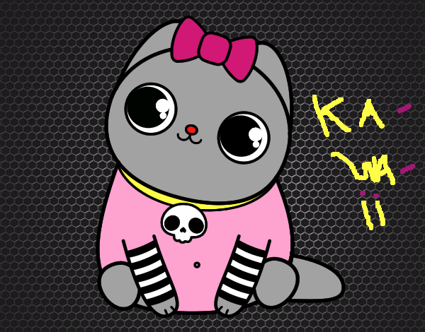 gato emo kawaii