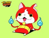 Jibanyan saludando