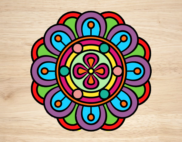 Mandala flor creativa Rosario