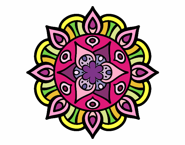 Mandala vida vegetal