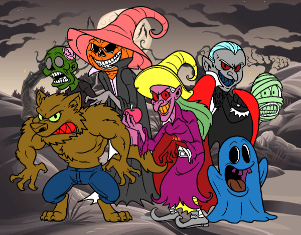 Monstruos de Halloween