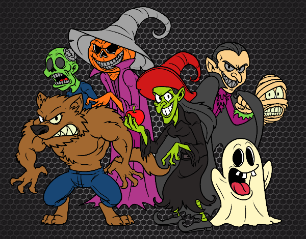 Monstruos de Halloween