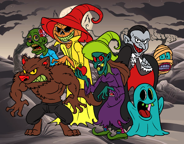 Monstruos de Halloween