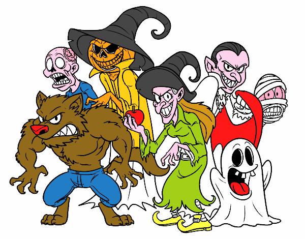 Monstruos de Halloween