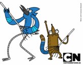 Mordecai y Rigby