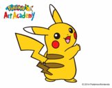 Pikachu de espaldas