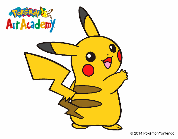 Pikachu de espaldas