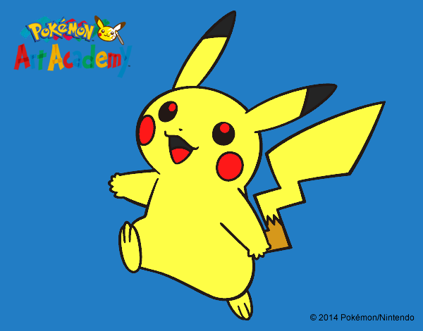 Pikachu en Pokémon Art Academy