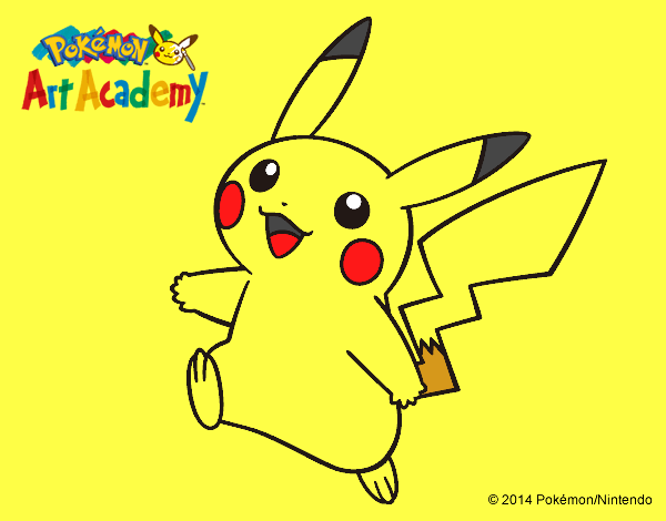 Pikachu en Pokémon Art Academy