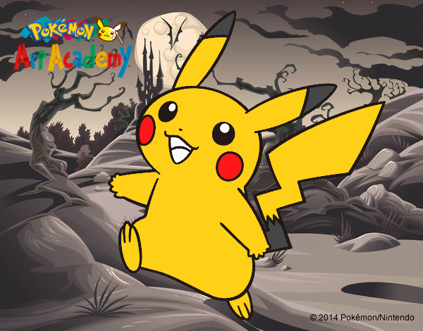 Pikachu en Pokémon Art Academy